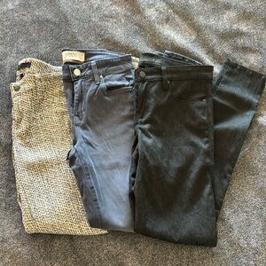 Genetic denim bundle, sz 26, 3 pairs of pants
